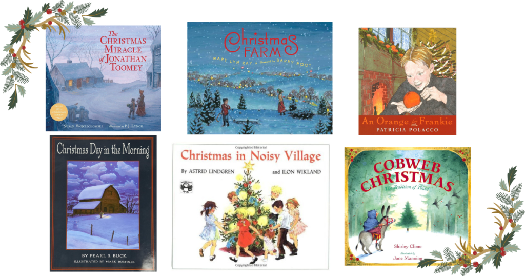 six Christmas picture books