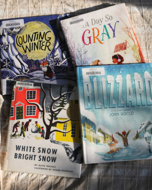 four winter themed picture books